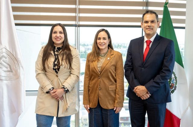 Marcela Herrera y Gilberto Loya acuerdan fortalecer coordinación en justicia y seguridad