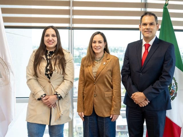 Marcela Herrera y Gilberto Loya acuerdan fortalecer coordinación en justicia y seguridad