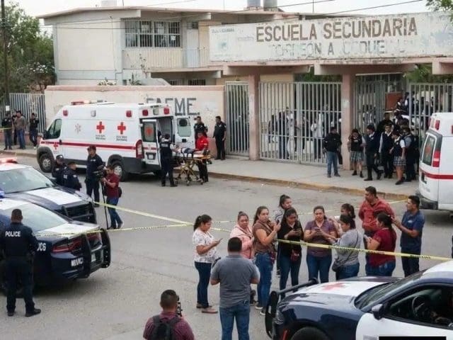 Exalumnos entran en secundaria de Torreon y mata a subdirectora