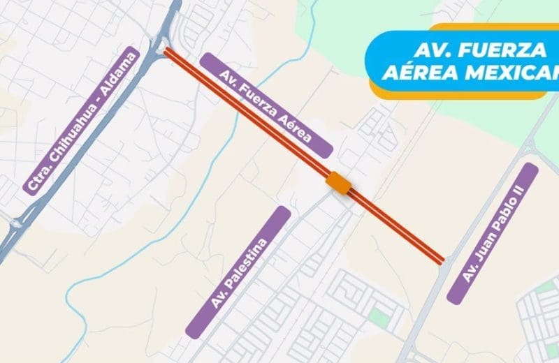 ¡Recuerda! Cerrarán avenida Fuerza Aérea por montaje de trabes en paso superior